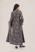 Long floral cotton jellabiya dress